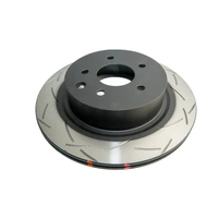 DBA 4000 Series T3 Slotted Brake Disc Rotor Rear fits Nissan DBA42309S
