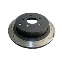 DBA 4000 Series T3 Slotted Brake Disc Rotor Rear fits Nissan DBA42313S