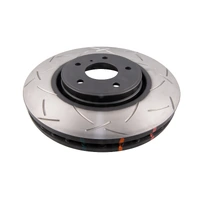 DBA 4000 Series T3 Slotted Brake Disc Rotor Front fits Infiniti DBA42324S