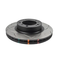 DBA 4000 Series T3 Slotted Brake Disc Rotor Front fits Porsche DBA42394S
