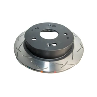 DBA 4000 Series T3 Slotted Brake Disc Rotor Rear fits Honda DBA42515S