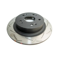 DBA 4000 Series T3 Slotted Brake Disc Rotor Rear fits Honda DBA42519S