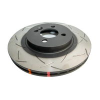 DBA 4000 Series T3 Slotted Brake Disc Rotor Front fits Mini Cooper DBA42524S