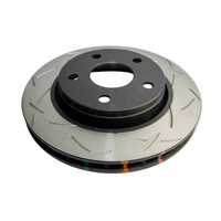 DBA 4x4 Survival 4000 Series T3 Slotted Brake Disc Rotor Front fits Jeep DBA42536S