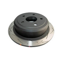 DBA 4x4 Survival 4000 Series T3 Slotted Brake Disc Rotor Rear fits Jeep DBA42537S