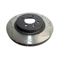 DBA 4000 Series T3 Slotted Brake Disc Rotor Front fits Honda DBA42539S