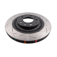 DBA 4000 Series T3 Slotted Brake Disc Rotor Front fits Mazda DBA42550S