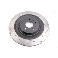 DBA 4x4 Survival 4000 Series T3 Slotted Brake Disc Rotor Rear fits Porsche DBA42599S