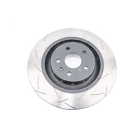 DBA 4000 Series T3 Slotted Brake Disc Rotor Front fits Chevrolet DBA42608S