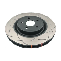 DBA 4x4 Survival 4000 Series T3 Slotted Brake Disc Rotor Front fits Jeep DBA42632S