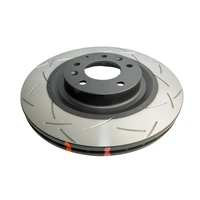 DBA 4000 Series T3 Slotted Brake Disc Rotor Front fits Subaru DBA42660S