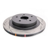 DBA 4000 Series T3 Slotted Brake Disc Rotor Rear fits Subaru DBA42662S