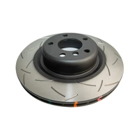 DBA 4000 Series T3 Slotted Brake Disc Rotor Rear fits BMW DBA42677S