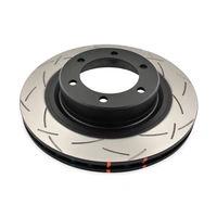 DBA 4x4 Survival 4000 Series T3 Slotted Brake Disc Rotor Front fits Toyota DBA42700S