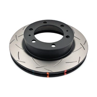 DBA 4x4 Survival 4000 Series T3 Slotted Brake Disc Rotor Front fits Toyota DBA42714S