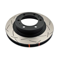DBA 4x4 Survival 4000 Series T3 Slotted Brake Disc Rotor Front fits Toyota DBA42716S