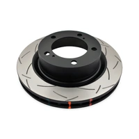DBA 4x4 Survival 4000 Series T3 Slotted Brake Disc Rotor Front fits Toyota DBA42722S