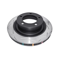 DBA 4x4 Survival 4000 Series T3 Slotted Brake Disc Rotor Front fits Toyota DBA42724S