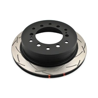 DBA 4x4 Survival 4000 Series T3 Slotted Brake Disc Rotor Rear fits Toyota DBA42737S