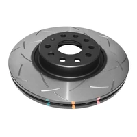 DBA 4000 Series T3 Slotted Brake Disc Rotor Front fits VW DBA42806S