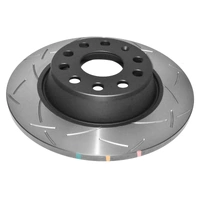 DBA 4000 Series T3 Slotted Brake Disc Rotor Rear fits VW DBA42807S
