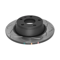 DBA 4000 Series T3 Slotted Brake Disc Rotor Rear fits Audi DBA42829S