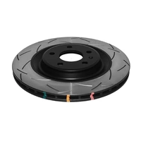 DBA 4000 Series T3 Slotted Brake Disc Rotor Rear fits Audi DBA42847S