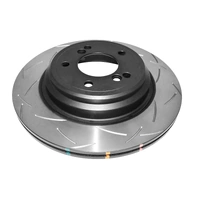 DBA 4000 Series T3 Slotted Brake Disc Rotor Rear fits BMW DBA42851S