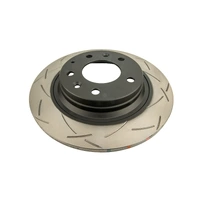 DBA 4000 Series T3 Slotted Brake Disc Rotor Rear fits Mazda DBA42951S