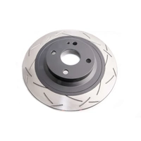 DBA 4000 Series T3 Slotted Brake Disc Rotor Rear fits Mazda DBA42965S