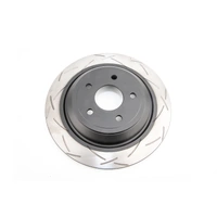 DBA 4000 Series T3 Slotted Brake Disc Rotor Rear fits Ford DBA42969S