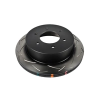 DBA 4000 Series T3 Slotted Brake Disc Rotor Rear fits Ford DBA43162S