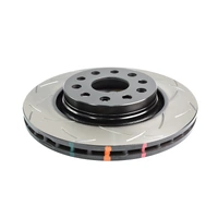 DBA 4x4 Survival 4000 Series T3 Slotted Brake Disc Rotor Front fits Jeep DBA43212S