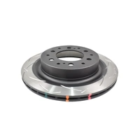 DBA 4x4 Survival 4000 Series T3 Slotted Brake Disc Rotor Rear fits Toyota DBA43769S