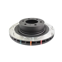 DBA 4x4 Survival 4000 Series T3 Slotted Brake Disc Rotor Front fits Toyota DBA43770S