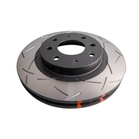 DBA 4000 Series T3 Slotted Brake Disc Rotor Front fits Mitsubishi DBA4402S