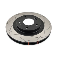 DBA 4000 Series T3 Slotted Brake Disc Rotor Front fits Mitsubishi DBA4417S