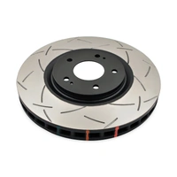 DBA 4000 Series T3 Slotted Brake Disc Rotor Front fits Mitsubishi DBA4418S