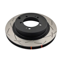 DBA 4000 Series T3 Slotted Brake Disc Rotor Rear fits Mitsubishi DBA4419S