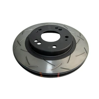DBA 4000 Series T3 Slotted Brake Disc Rotor Front fits Mitsubishi DBA4425S