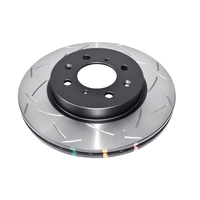 DBA 4000 Series T3 Slotted Brake Disc Rotor Front fits Honda DBA4474S