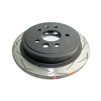 DBA 4000 Series T3 Slotted Brake Disc Rotor Rear fits Ford DBA4503S