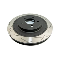 DBA 4000 Series T3 Slotted Brake Disc Rotor Front fits Ford Tickford DBA4506S