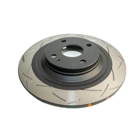 DBA 4000 Series T3 Slotted Brake Disc Rotor Rear fits Mazda DBA4546S