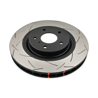 DBA 4000 Series T3 Slotted Brake Disc Rotor Front fits Nissan DBA4600S