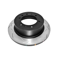 DBA 4x4 Survival 4000 Series T3 Slotted Brake Disc Rotor Rear fits Nissan DBA4622S