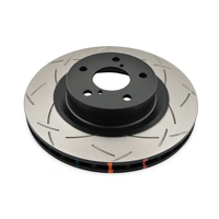 DBA 4000 Series T3 Slotted Brake Disc Rotor Front fits Subaru DBA4648S