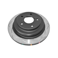 DBA 4000 Series T3 Slotted Brake Disc Rotor Rear fits Subaru DBA4649S