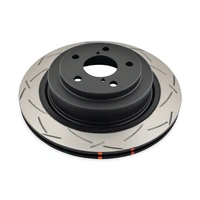 DBA 4000 Series T3 Slotted Brake Disc Rotor Rear fits Subaru DBA4653S