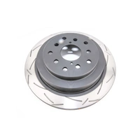 DBA 4000 Series T3 Slotted Brake Disc Rotor Rear fits Subaru DBA4656S-10